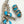 Load image into Gallery viewer, (RARE PIECE) EFFIE CALAVAZA ZUNI SLEEPING BEAUTY TURQUOISE SNAKE SQUASH BLOSSOM NECKLACE 22" &amp; POST BACK EARRINGS HANDMADE SET (NP 33)
