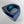 Load image into Gallery viewer, BLUE AGATE GEMFIRE RING SIZE 8.5" (MW 315)
