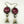 Load image into Gallery viewer, TAWNEY WILLIE NATIVE HANDMADE PURPLE SPINY BLOSSOM FISHHOOK EARRINGS 2.5" (LN 52)
