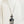 Load image into Gallery viewer, GREY MOONSTONE DANGLE NECKLACE 16-22" (MW 207)
