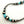 Load image into Gallery viewer, NATIVE HANDSTRUNG GRADUATED NAVAJO PEARLS &amp; KINGMAN TURQUOISE NECKLACE 14” NECKLACE/CHOKER (KK 21)

