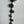 Load image into Gallery viewer, FACETED HEMATITE AND BLACK ONYX LARIAT 16-22" (MW 355)

