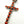 Load image into Gallery viewer, TONY YAZZIE NATIVE HANDMADE MEDITERRANEAN CORAL CLUSTER CROSS PENDANT 2.5” (TC 22)
