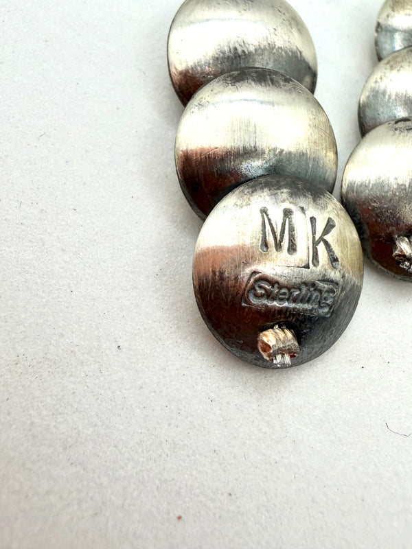 MARIETTA KELLYWOOD NATIVE HANDMADE PILLOW BEAD FISHHOOK EARRINGS 2” (TC 20)