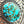 Load image into Gallery viewer, JUNE DELGARITO LANDER BLUE TURQUOISE SS HEART NATIVE HANDMADE PENDANT 2.5" (NP 24)
