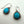 Load image into Gallery viewer, THOMAS FRANCISCO KINGMAN TURQUOISE NATIVE HANDMADE SQUASH BLOSSOM 26" NECKLACE &amp; EARRINGS SET  (NP 44)
