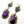 Load image into Gallery viewer, ABEL TOLEDO VINTAGE NATIVE HANDMADE SUGILITE CHAROITE FISHHOOK EARRINGS 3.5” (LL 75)
