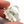 Load image into Gallery viewer, DARLENE BEGAY LANDER BLUE TURQUOISE &amp; CORAL CLUSTER NATIVE HANDMADE STATEMENT RING SIZE 9 (LA 3)
