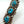 Load image into Gallery viewer, JASON LIVINGSTON TRIPLE MORENCI TURQUOISE CRAWLER NATIVE HANDMADE RING SIZE 9 2.5" (LA 6)
