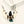 Load image into Gallery viewer, BEN LIVINGSTON NATIVE HANDMADE RED MOUNTAIN TURQUOISE &amp; BLACK ONYX BIRD ADJ NECKLACE 21" (LA 26)
