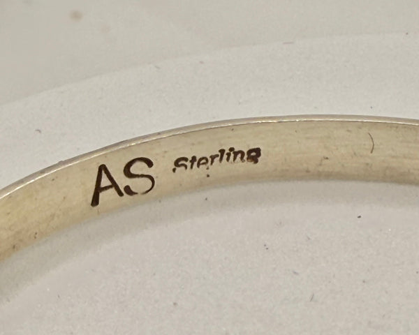 ALL STERLING SILVER ANNETTE SANCHEZ STACKER CUFF (LL 51)