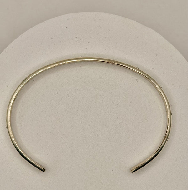 ALL STERLING SILVER ANNETTE SANCHEZ STACKER CUFF (LL 51)