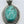 Load image into Gallery viewer, DELBERT SECATERO NATIVE HANDMADE HUBEI TURQUOISE OVAL PENDANT 3.5" (ELW 2)
