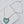 Load image into Gallery viewer, TONY YAZZIE WHITEWATER TURQUOISE NAVAJO HANDMADE PAPERCLIP NECKLACE 20" (ELW 28)
