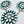Load image into Gallery viewer, DESERT SKIES AURA OPAL CLUSTER ADJUSTABLE NECKLACE 20" (MM 07)
