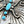 Load image into Gallery viewer, LEE CHARLEY SLEEPING BEAUTY TURQUOISE NATIVE HANDMADE BUTTERFLY PENDANT/BROOCHE 2"(CO 134)
