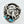 Load image into Gallery viewer, D.M. NATIVE HANDMADE SILVER BEAR &amp; KINGMAN TURQUOISE RING SIZE 13 1/2 (PN 22)

