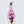 Load image into Gallery viewer, PINK DAHLIA NATIVE HANDMADE PENDANT STAMPED BY B.E. 1 3/4" (PN 12)
