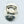 Load image into Gallery viewer, JUSTINA WILSON NATIVE HANDMADE BLUE RIDGE TURQUOISE CLUSTER RING SIZE 8 (PN 5)
