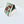 Load image into Gallery viewer, WILBERT GRAY NATIVE HANDMADE MED CORAL &amp; MINE 8 TURQUOISE RING SIZE 13 (PN 2)
