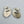 Load image into Gallery viewer, PALOMINO VERASCITE &amp; ORANGE SPINY OYSTER POST BACK SS EARRINGS (CG 01)
