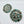 Load image into Gallery viewer, MARIE BEGAY ROYSTON TURQUOISE NATIVE HANDMADE CLUSTER POST BACK EARRINGS 1.5" (NP 39)
