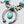 Load image into Gallery viewer, THOMAS FRANCISCO KINGMAN TURQUOISE NATIVE HANDMADE SQUASH BLOSSOM 26" NECKLACE &amp; EARRINGS SET  (NP 44)

