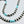 Load image into Gallery viewer, NATIVE HANDMADE 5MM NAVAJO PEARLS &amp; KINGMAN TURQUOISE BEADS 16" (KK 8)
