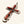 Load image into Gallery viewer, MED CORAL CROSS PENDANT ZUNI HANDMADE BY G&amp;L LEEKITY (LA 37)
