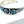 Load image into Gallery viewer, NATIVE HANDMADE MORENCI TURQUOISE ADJUSTABLE CUFF STAMPED BY RC (LA 69)
