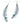 Load image into Gallery viewer, BILLY LONG SLEEPING BEAUTY TURQUOISE FEATHER FISHHOOK EARRINGS (LA 74)
