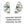 Load image into Gallery viewer, NATIVE HANDMADE KINGMAN TURQUOISE HALF CLUSTER CONCHO POST BACK EARRINGS (LA 79)
