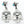 Load image into Gallery viewer, TIM YAZZIE NATIVE HANDMADE SLEEPING BEAUTY TURQUOISE EARRINGS (LA 53)
