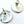 Load image into Gallery viewer, ELAINE YAZZIE COPPER &amp; STERLING SILVER POST BACK EARRINGS (LA 55)
