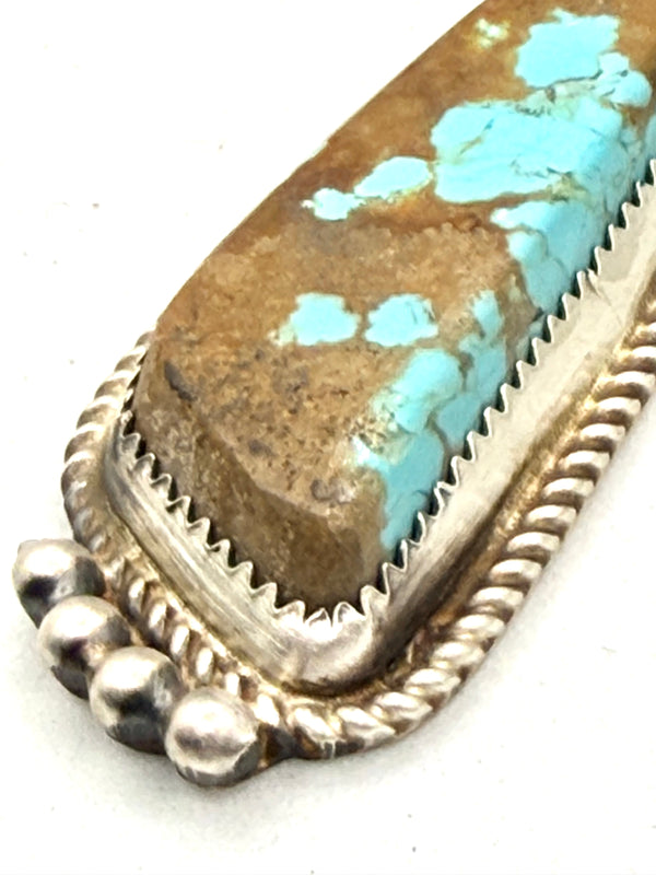 MINE 8 TURQUOISE LESLIE NEZ LITTLE FOOT PENDANT (LA 64)