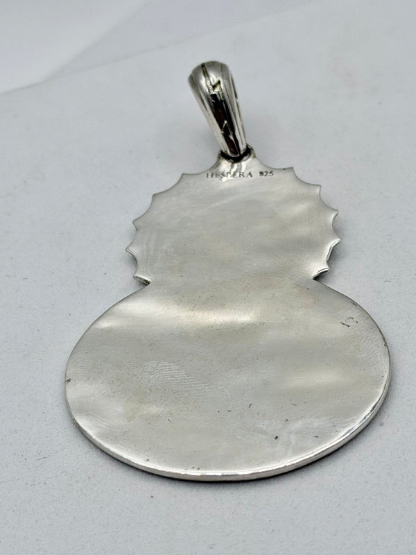 STERLING SILVER MAIDEN PENDANT (JR 132)