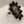 Load image into Gallery viewer, BLACK ONYX  CLUSTER SUGAR SKULL ADJUSTABLE SS RING (JR 142)
