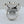 Load image into Gallery viewer, BLACK ONYX  CLUSTER SUGAR SKULL ADJUSTABLE SS RING (JR 142)
