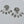 Load image into Gallery viewer, SUGAR SKULL SS STATEMENT POST BACK EARRINGS (JR 146)
