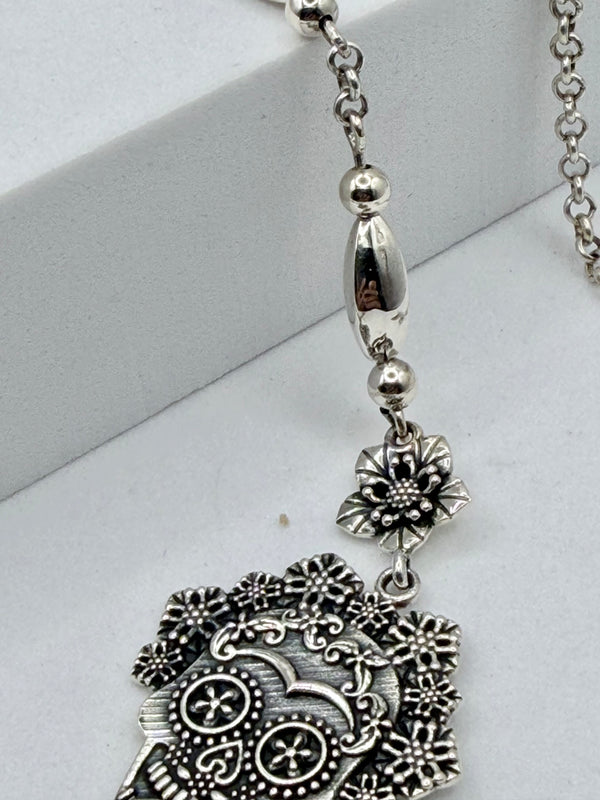 SUGAR SKULL SS LARIAT 16-22" (JR 154)