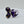 Load image into Gallery viewer, PURPLE MOHAVE HEART CLUSTER ADJUSTABLE RING (JR 157)
