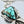 Load image into Gallery viewer, NATIVE HANDMADE LONE MOUNTAIN TURQUOISE STATEMENT TOGGLE NECKLACE 20" (MW 476)

