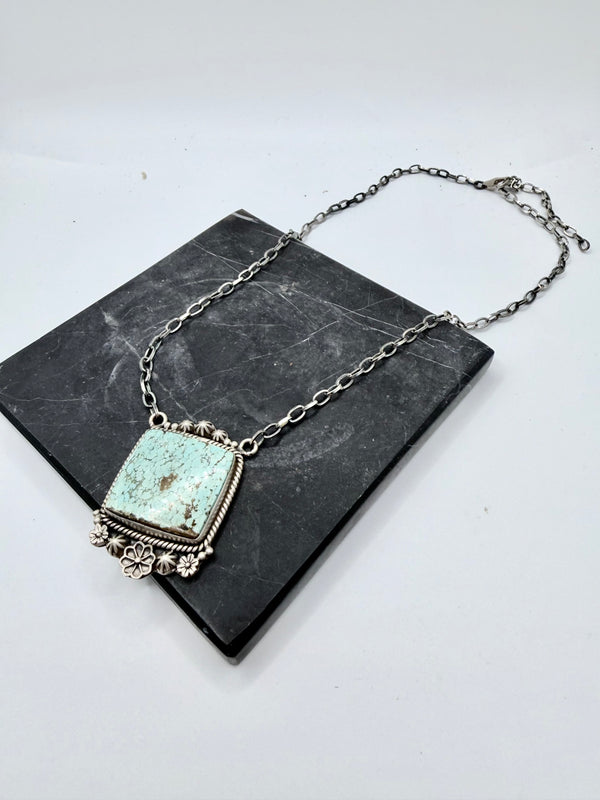 CARICO LAKE STERLING SILVER NECKLACE 18" (MM 49)
