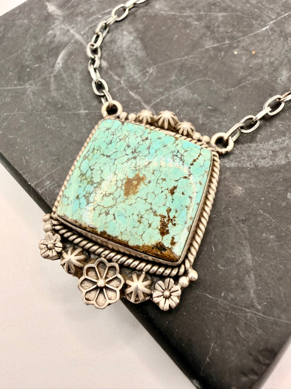 CARICO LAKE STERLING SILVER NECKLACE 18" (MM 49)
