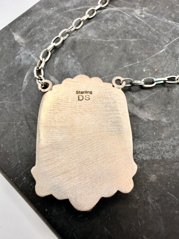 CARICO LAKE STERLING SILVER NECKLACE 18" (MM 49)