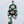 Load image into Gallery viewer, BOULDER RIBBON TURQUOISE &amp; COTTON CANDY SS TURQUOISE CLUSTER PENDANT 3 1/4" (CG 14)
