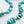 Load image into Gallery viewer, CHUNKY KINGMAN TURQUOISE &amp; NAVAJO PEARLS BEADED NECKLACE 23.5" (NP 70)

