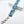 Load image into Gallery viewer, CAMPITOS TURQUOISE &amp; STERLING SILVER MEGA SS BRACELET 6-8.5" (ELW 75)
