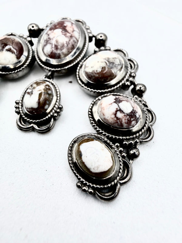 WILDHORSE OXIDIZED STERLING SILVER NAJA PENDANT (ELW 76)