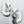 Load image into Gallery viewer, JASON OGG NATIVE HANDMADE CAMPITOS TURQUOISE HALF CLUSTER POST BACK EARRINGS (ELW 78)
